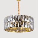 Ritz - Small Tile Circle Chandelier